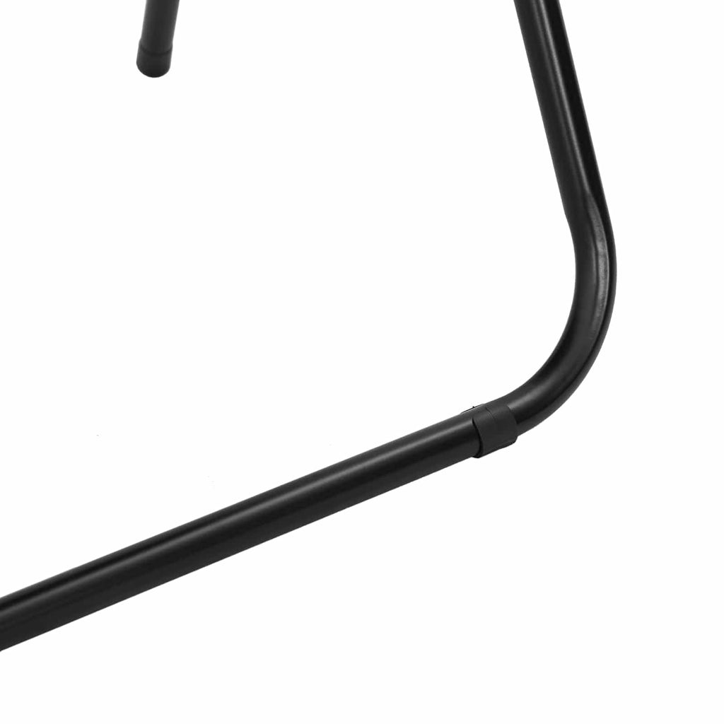 Silla Plegable 2 pcs Negro 48 x 44 x 78 cm Terciopelo