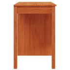 Escritorio con cajón Marrón Cera 100 x 50 x 74 cm Pino macizo