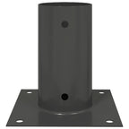 Ancla de Tierra Redonda 12 pcs Gris antracita 15 x 15 x 15 cm