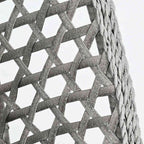Silla colgante tipo huevo sin soporte Antracita y Gris