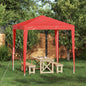 Carpa de Fiesta 200 x 200 x 240 cm Gris Claro PE y acero