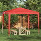Carpa de Fiesta 200 x 200 x 240 cm Gris Claro PE y acero