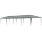 Carpa de Fiesta 400 x 300 x 255 cm Rojo PE y acero