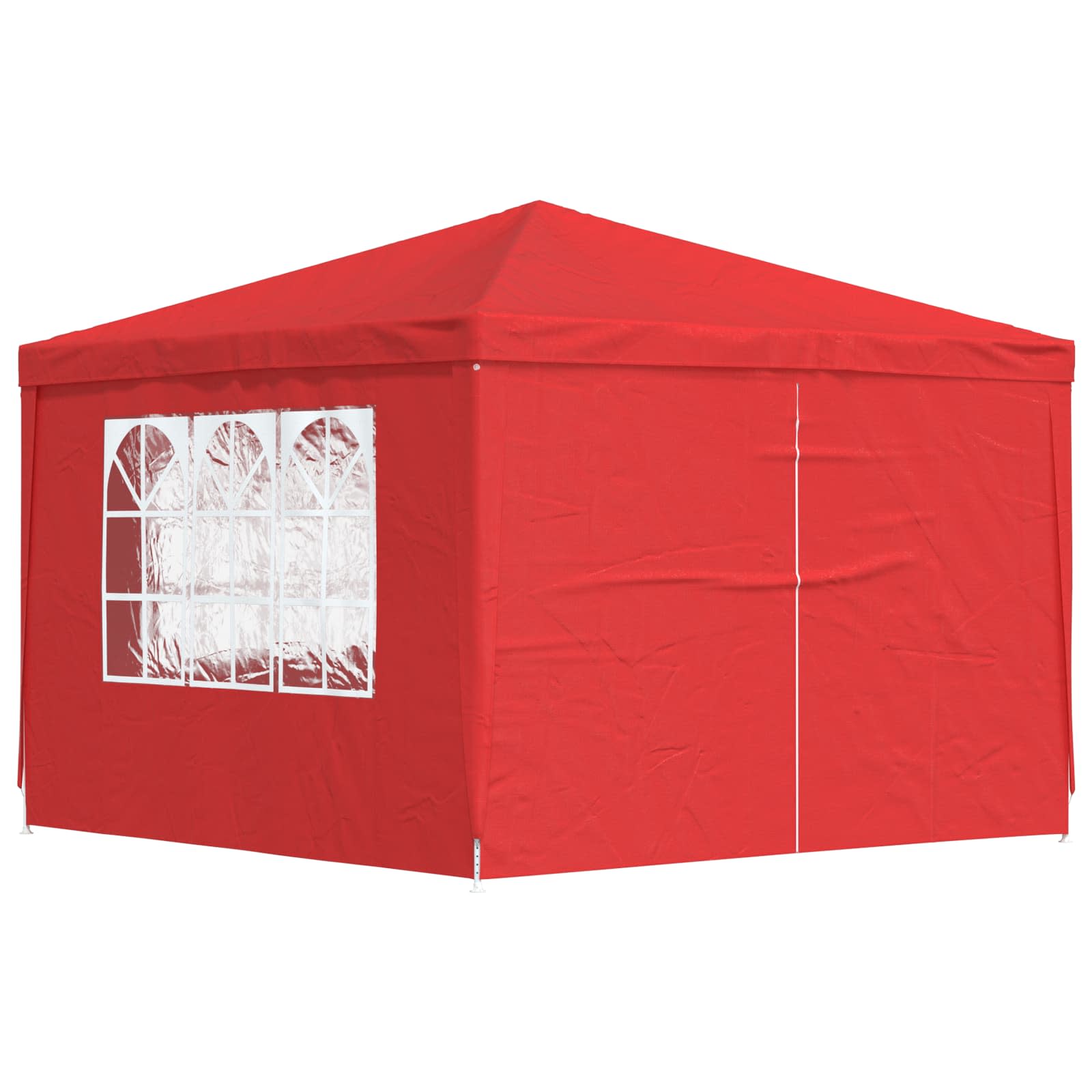 Carpa de Fiesta 1200 x 300 x 255 cm Gris Claro PE y acero