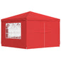 Party Tent 1200 x 300 x 255 cm Light Grey PE and steel