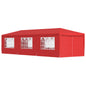 Party Tent 1200 x 300 x 255 cm Light Grey PE and steel