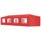Party Tent 1200 x 300 x 255 cm Light Grey PE and steel