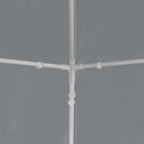 Carpa de Fiesta 1200 x 300 x 255 cm Gris Claro PE y acero