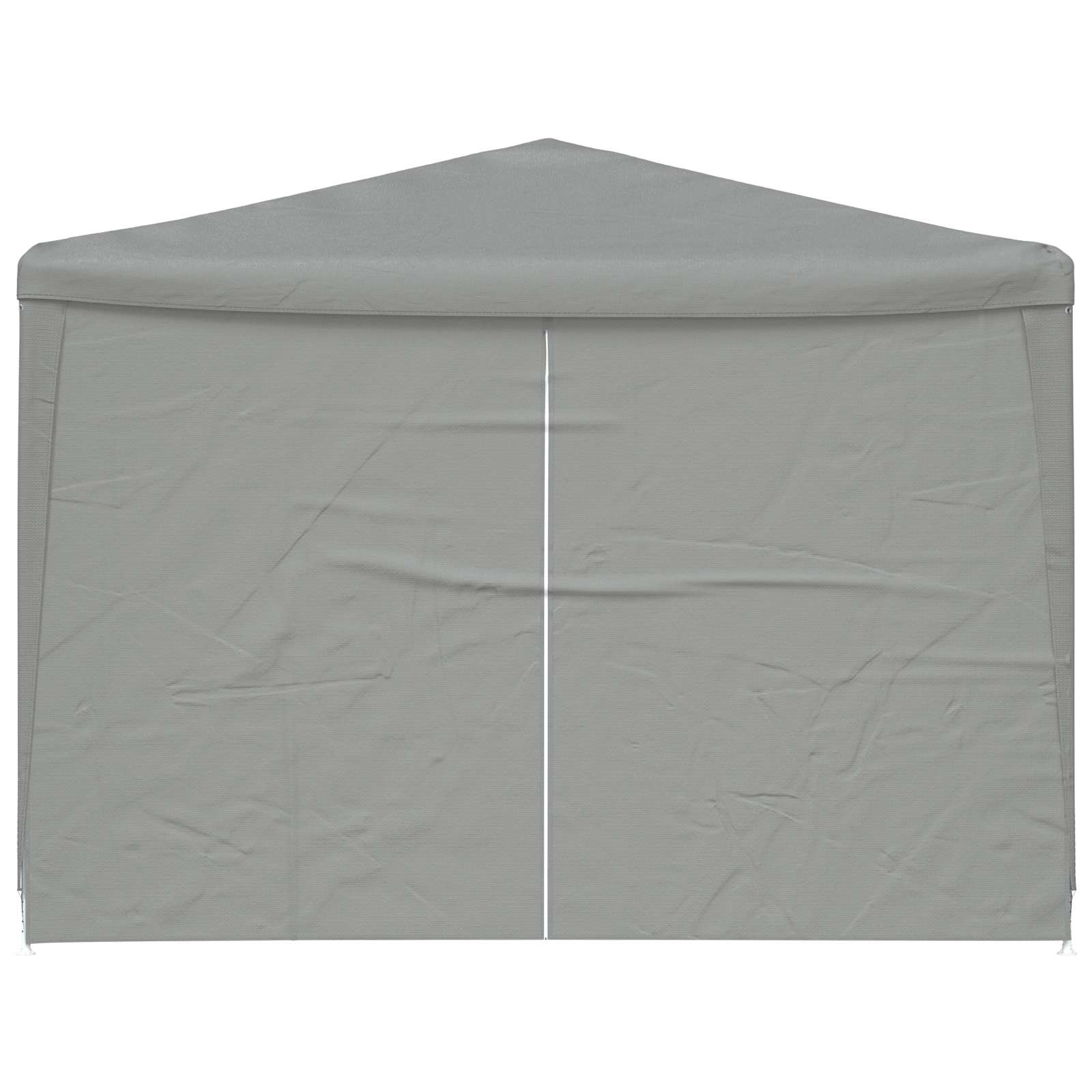 Carpa de Fiesta 1200 x 300 x 255 cm Gris Claro PE y acero