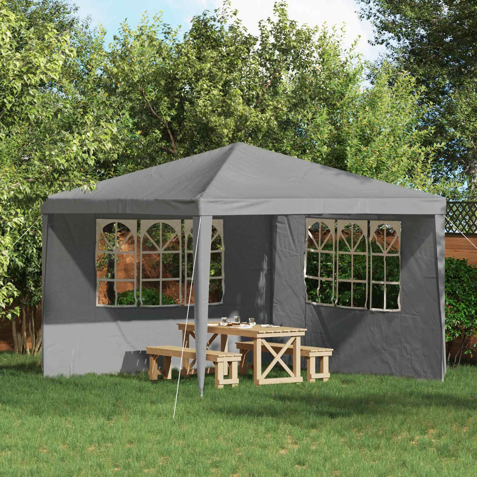 Party Tent Side Panel 2 pcs 200 x 195 cm