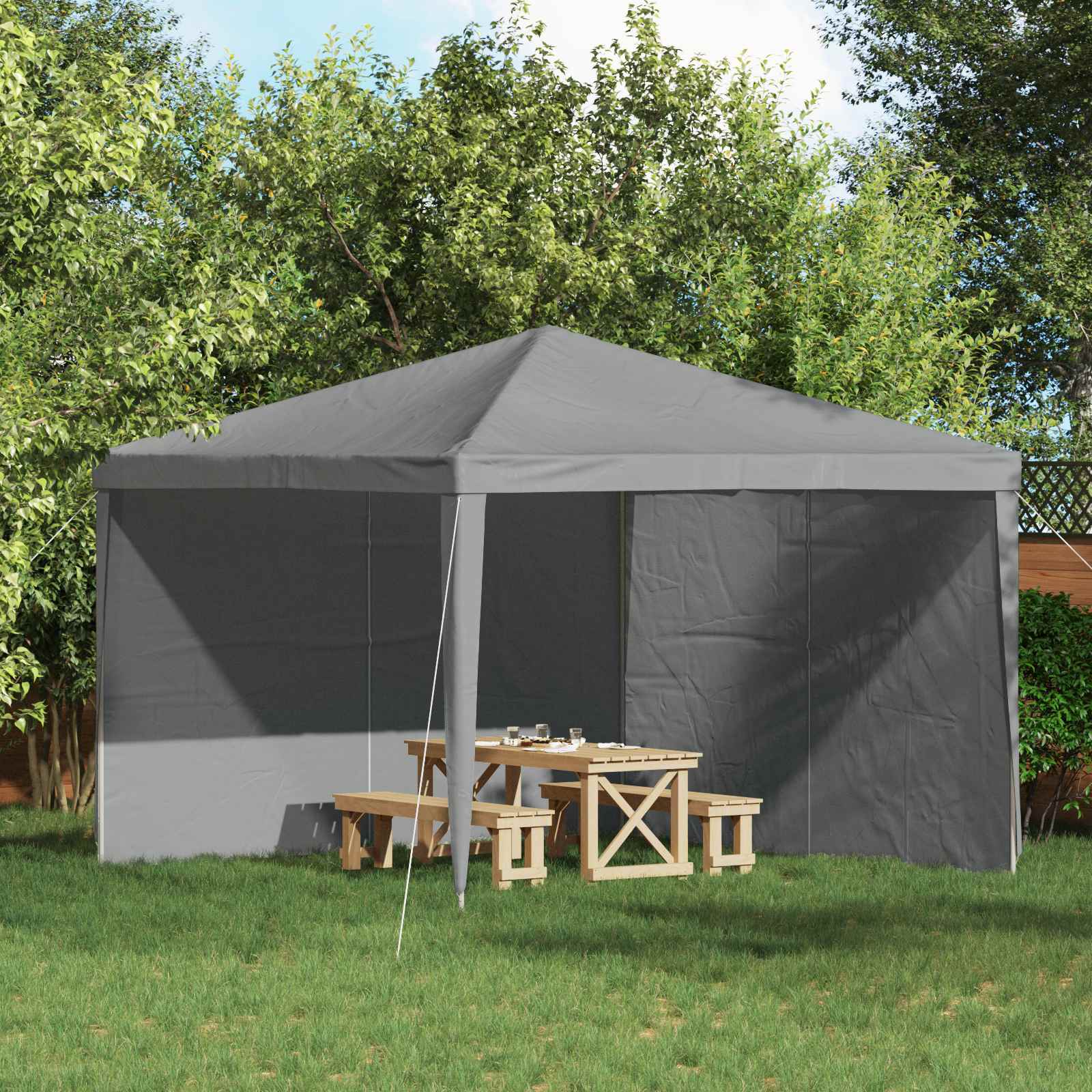 Party Tent Side Panel 2 pcs 200 x 195 cm
