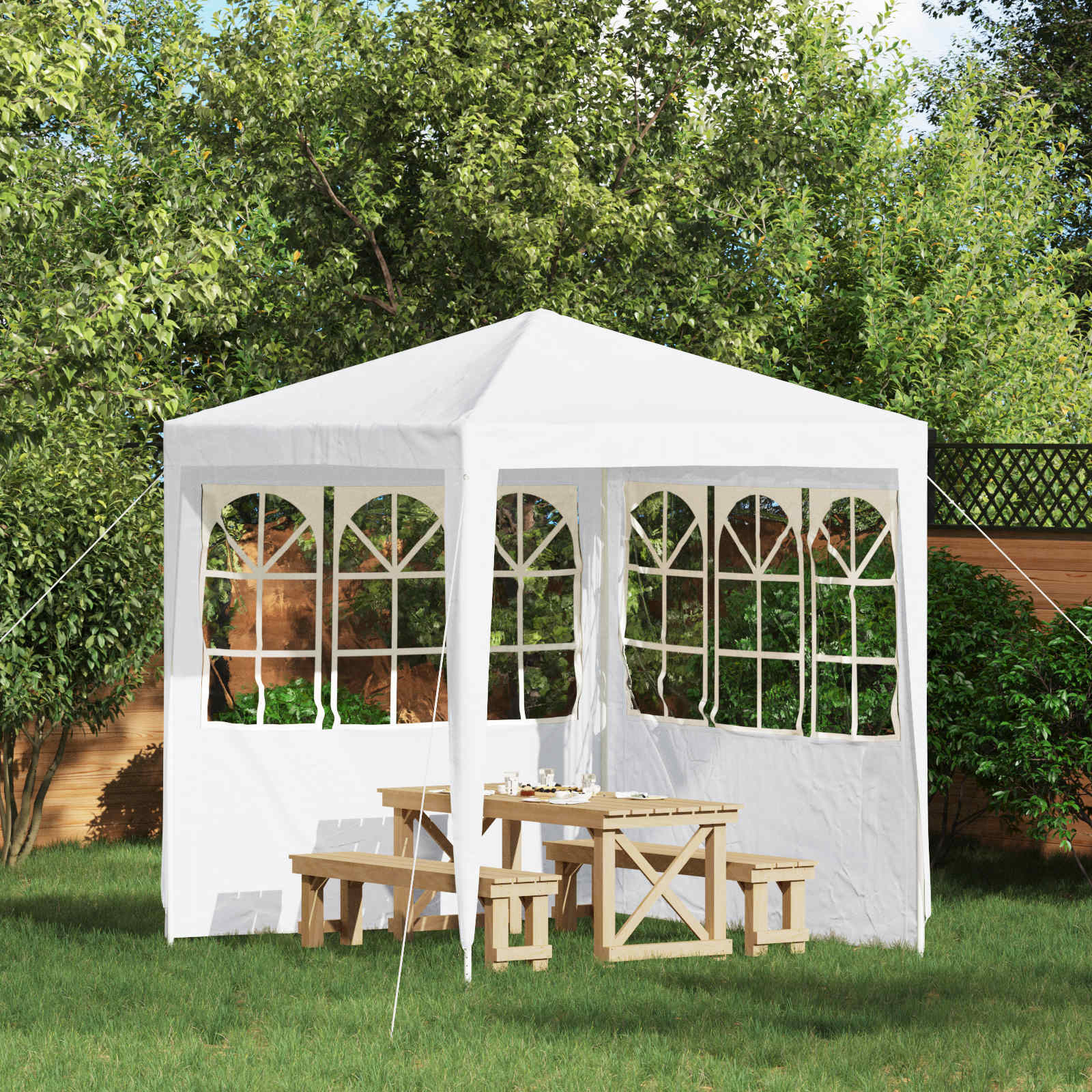 Party Tent Side Panel 2 pcs 200 x 195 cm