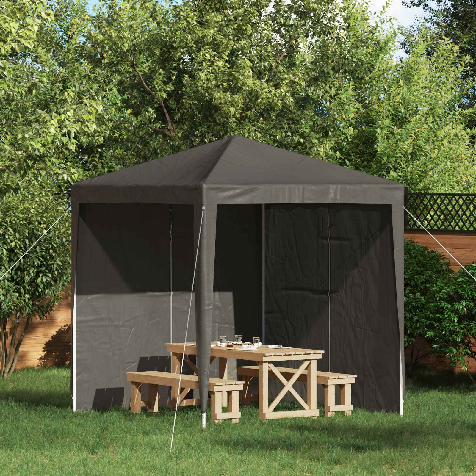 Party Tent Side Panel 2 pcs 200 x 195 cm
