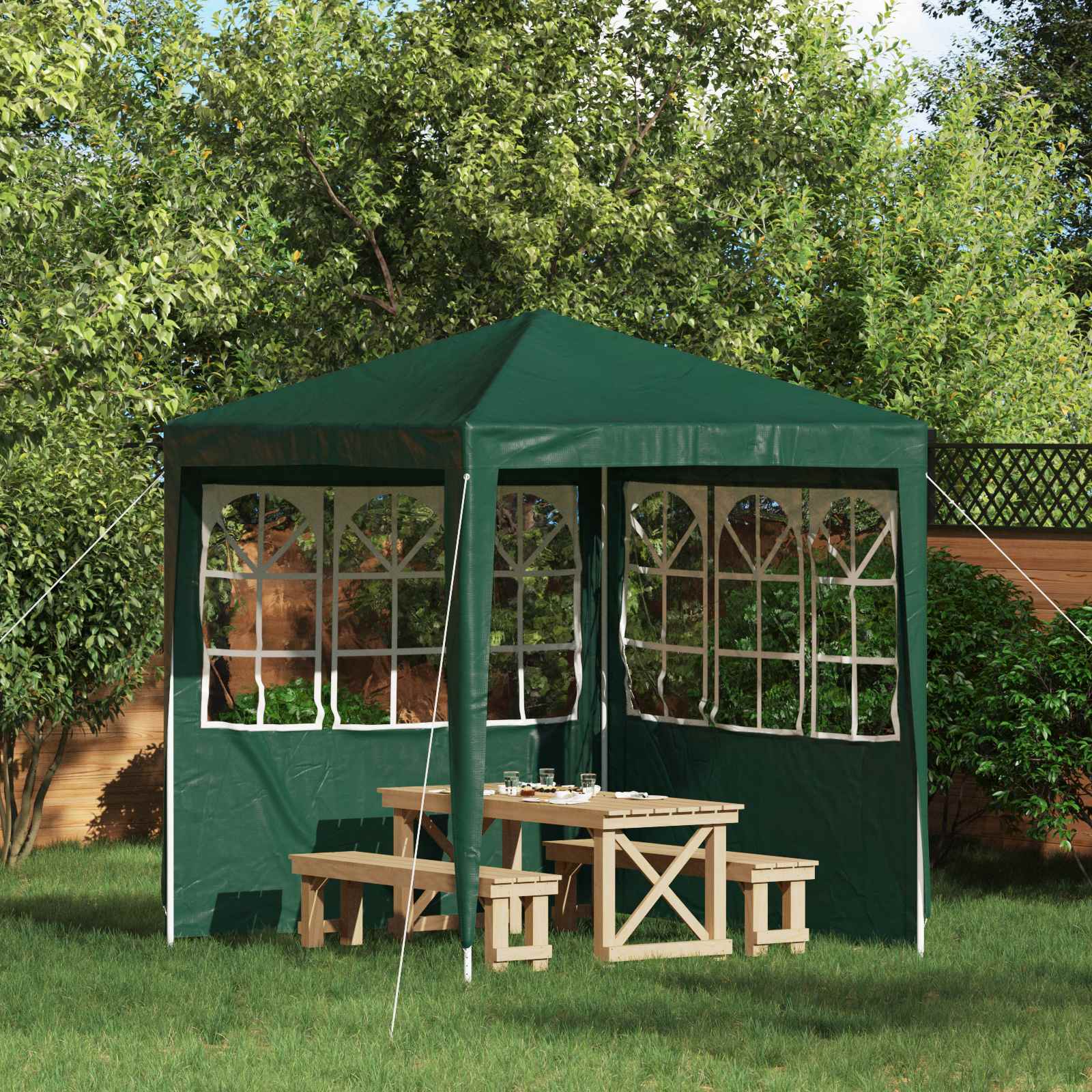 Party Tent Side Panel 2 pcs 200 x 195 cm