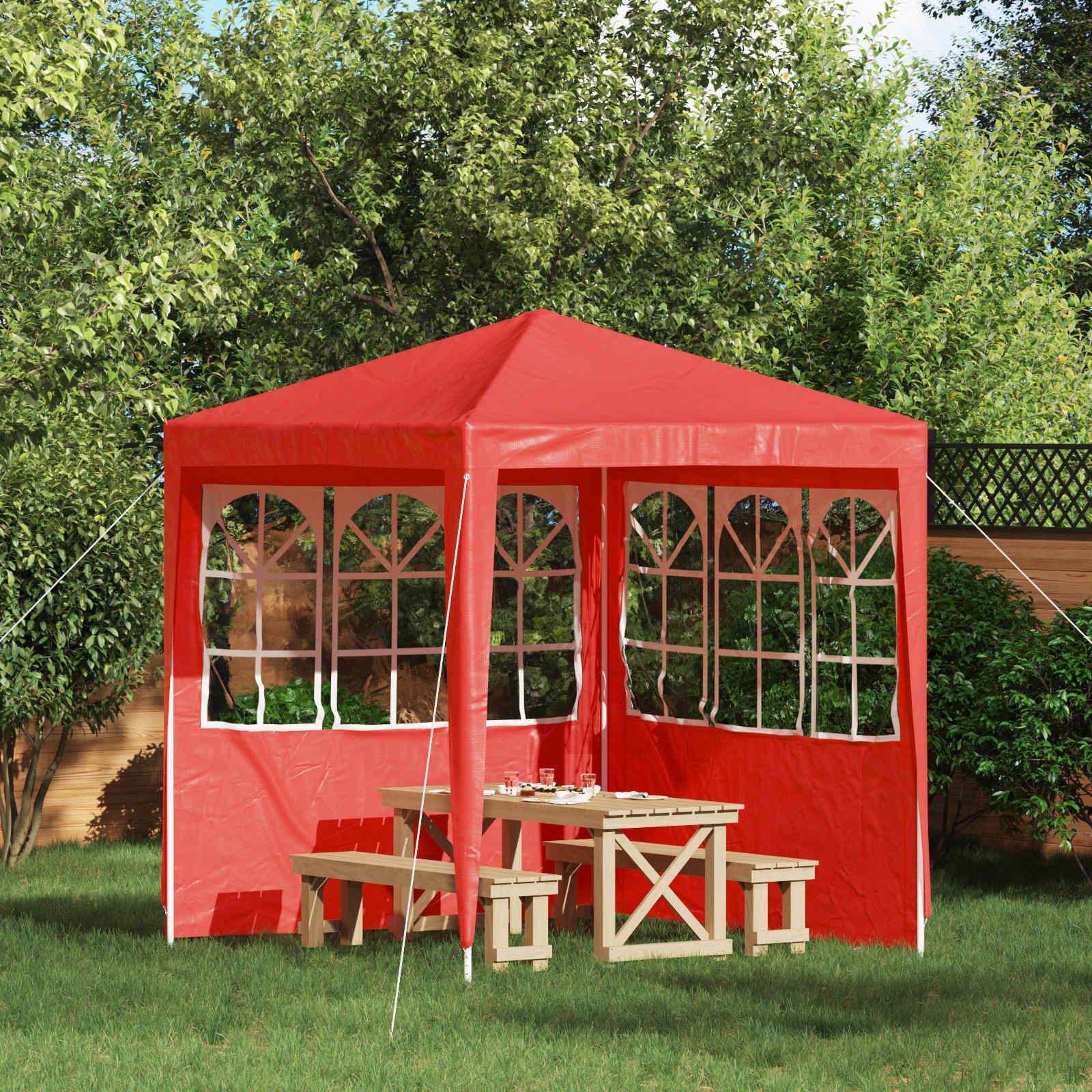 Party Tent Side Panel 2 pcs 200 x 195 cm