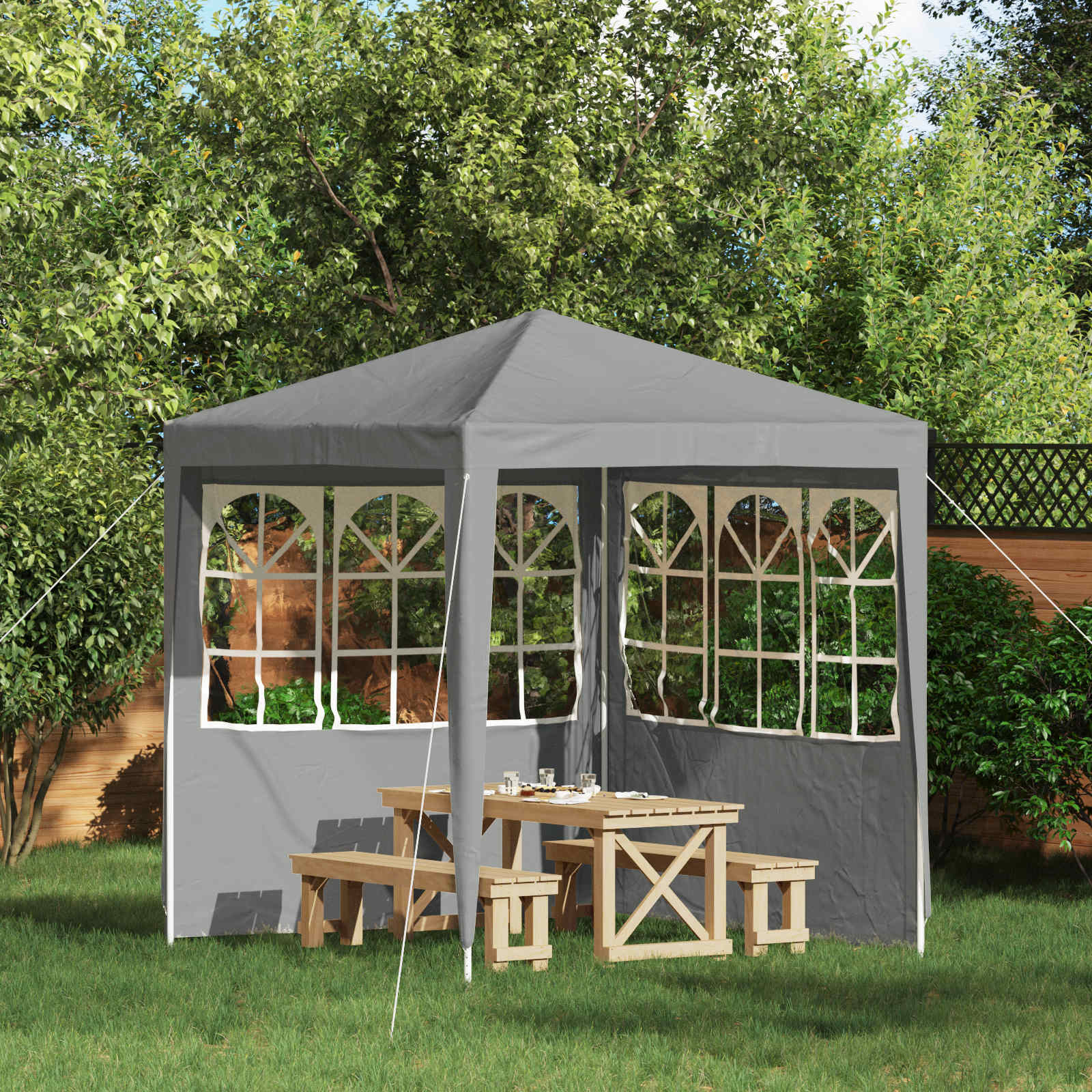 Party Tent Side Panel 2 pcs 200 x 195 cm