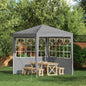 Party Tent Side Panel 2 pcs 200 x 195 cm