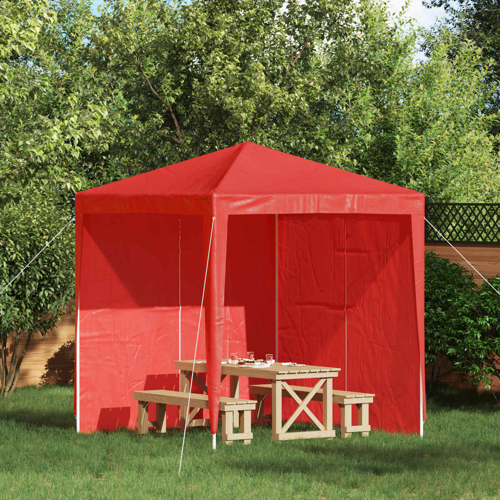 Party Tent Side Panel 2 pcs 200 x 195 cm