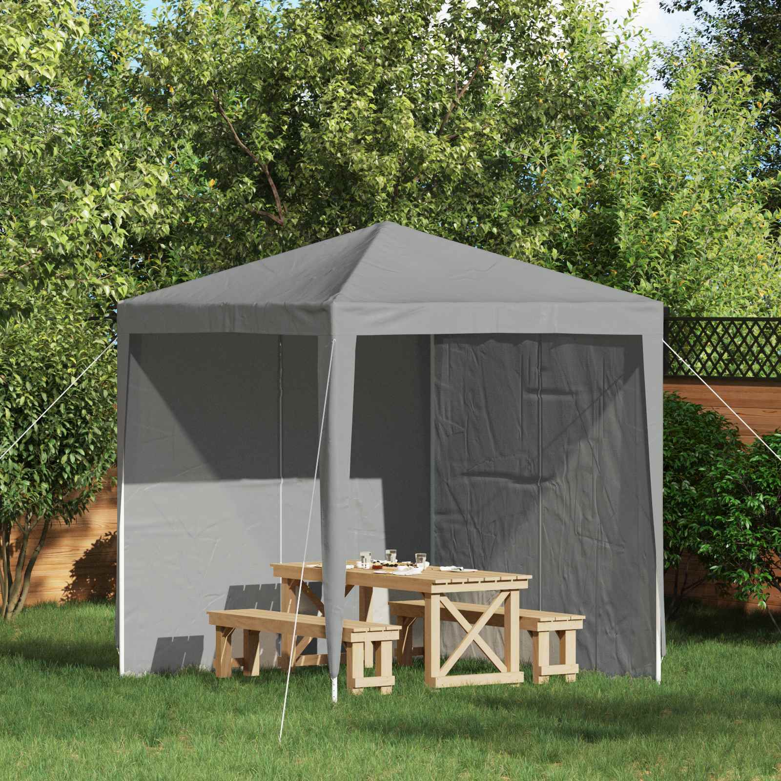 Party Tent Side Panel 2 pcs 200 x 195 cm