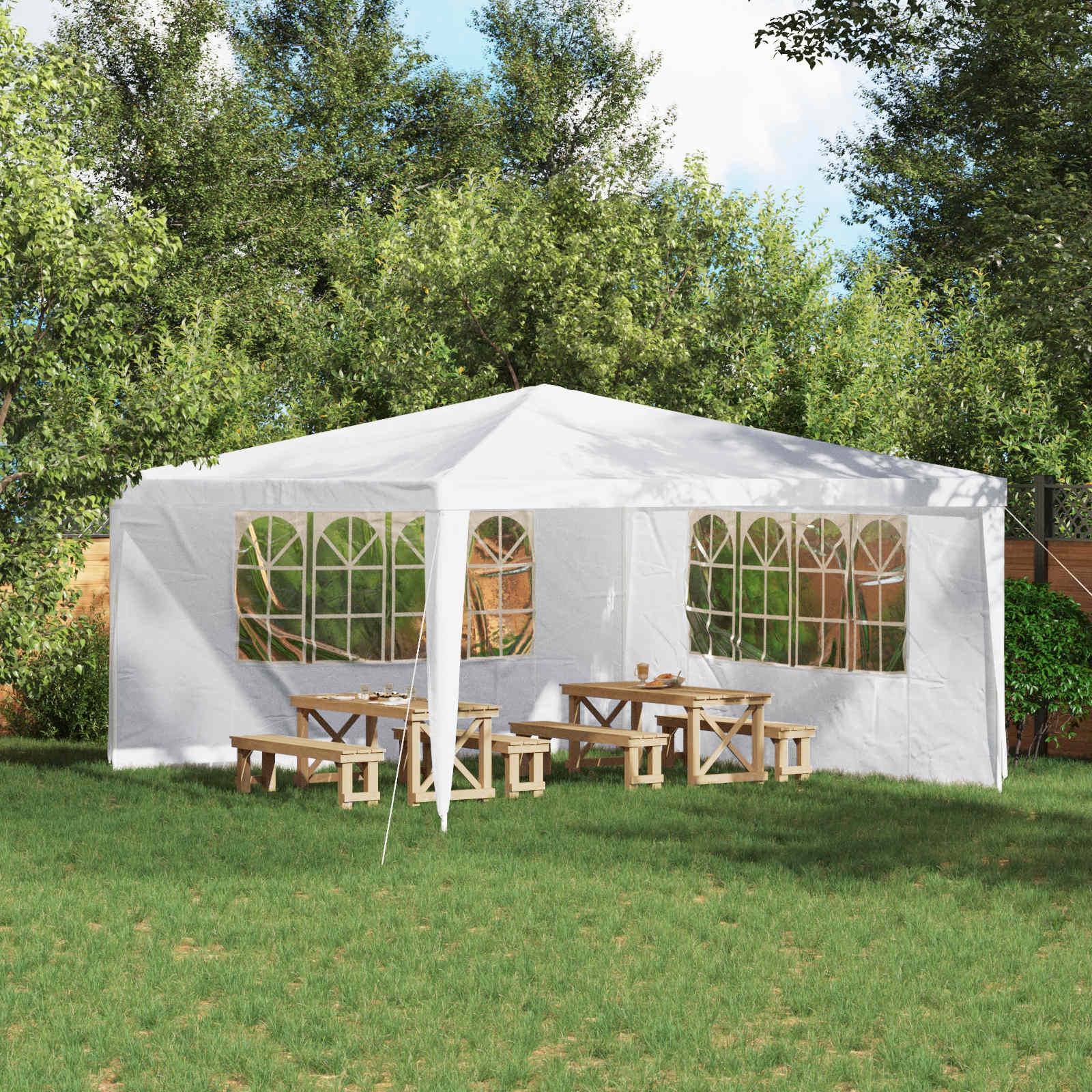 Party Tent Side Panel 2 pcs 200 x 195 cm