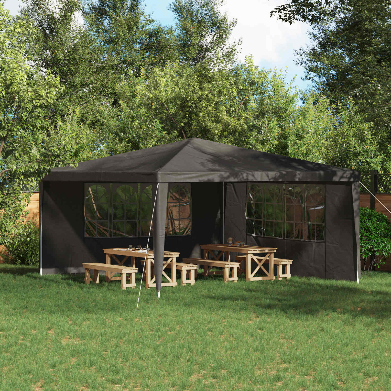 Party Tent Side Panel 2 pcs 200 x 195 cm