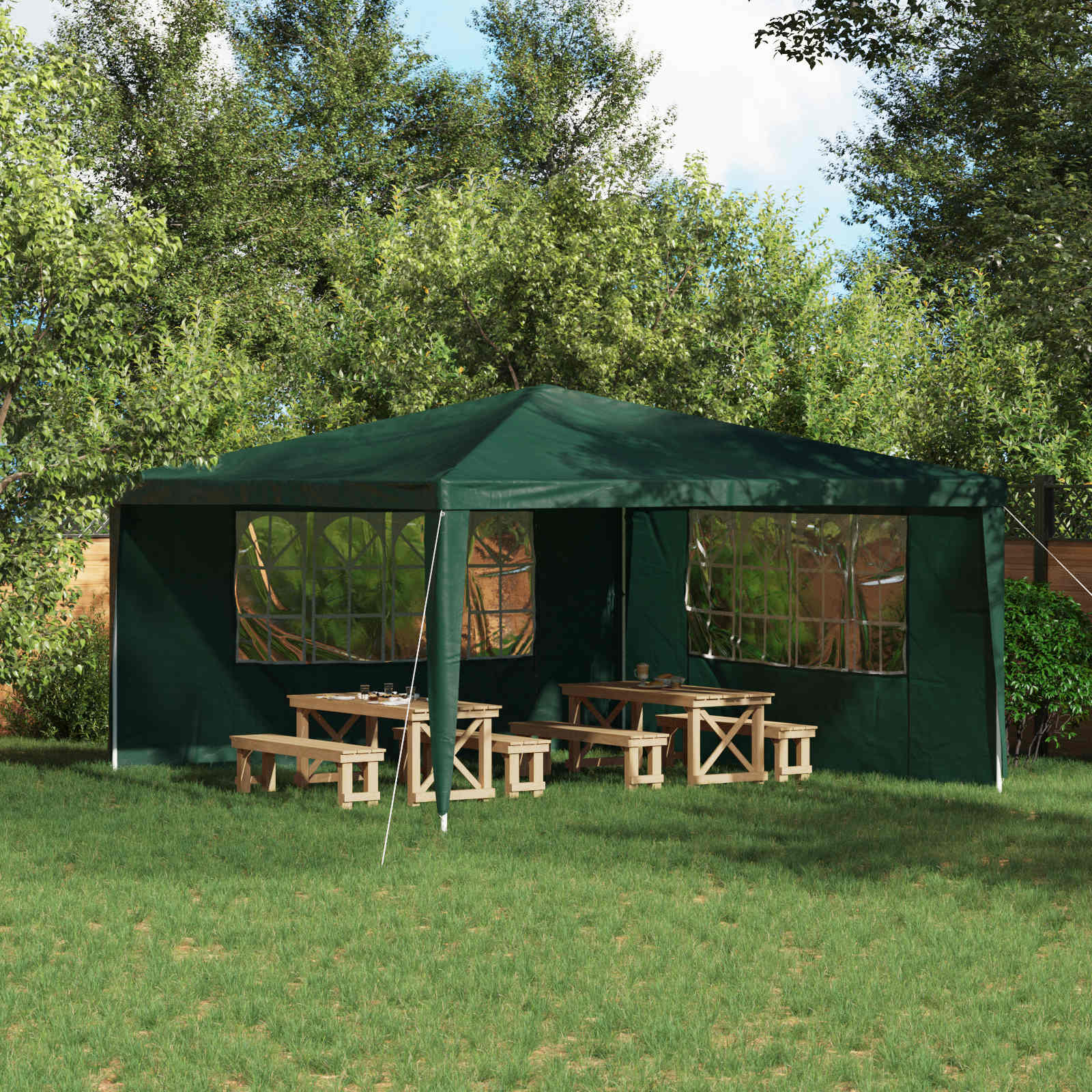 Party Tent Side Panel 2 pcs 200 x 195 cm