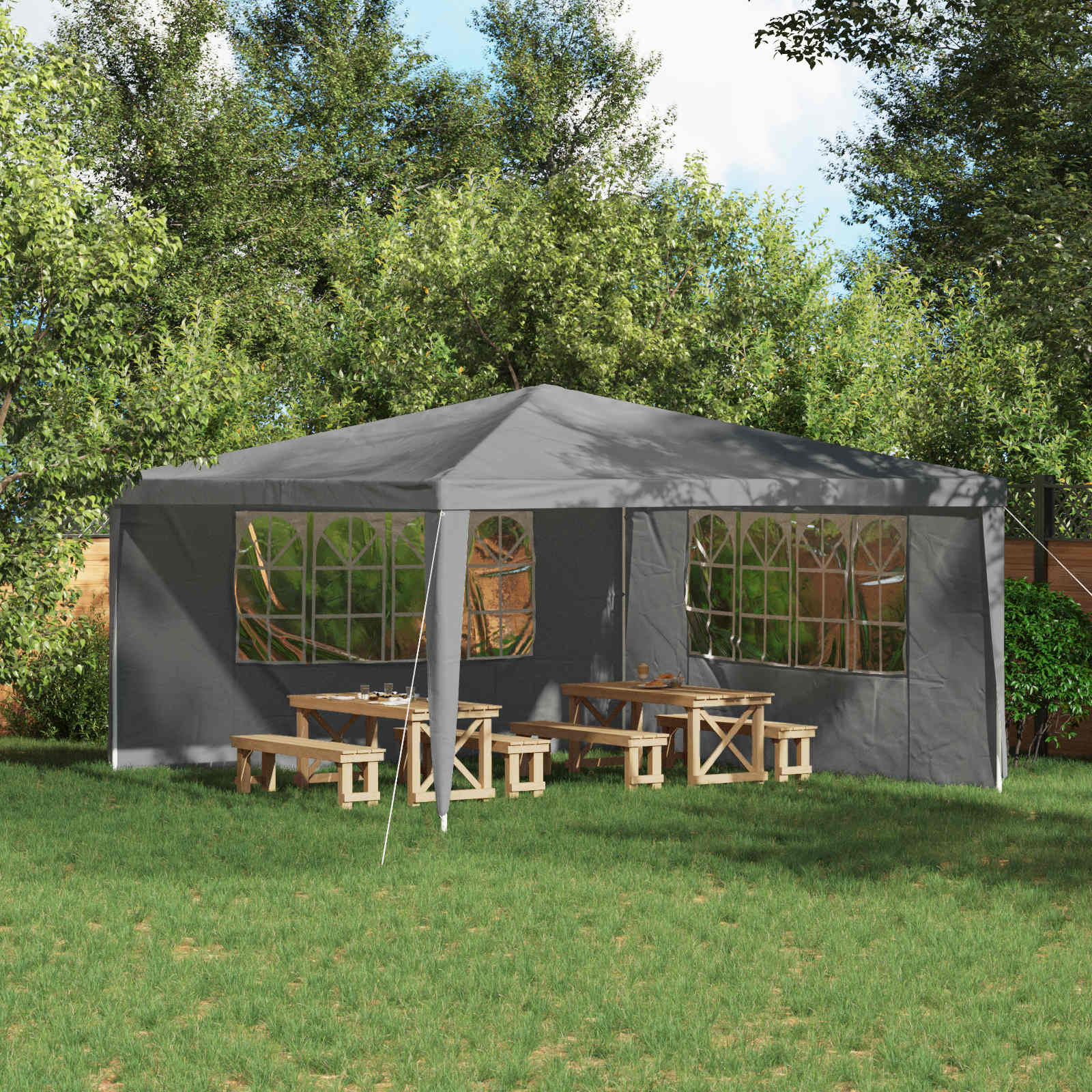 Party Tent Side Panel 2 pcs 200 x 195 cm