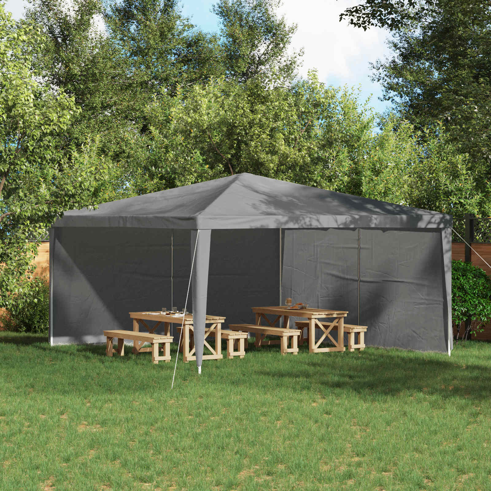 Party Tent Side Panel 2 pcs 200 x 195 cm