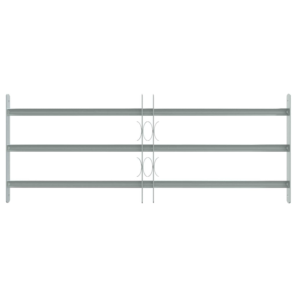 Reja de Seguridad para Ventanas con 3 Barandas 3 pcs