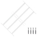 Reja de Seguridad para Ventanas con 3 Barandas 3 pcs 43-74 cm