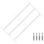 Reja de Seguridad para Ventanas con 3 Barandas 3 pcs 43-74 cm