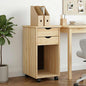 Gabinete rodante 34 x 39 x 65,5 cm Pino macizo