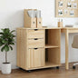 Gabinete rodante 63,5 x 39 x 65,5 cm Madera de Pino Macizo