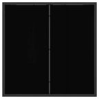 Juego de muebles de exterior 3 pcs Negro y Antracita Textileno