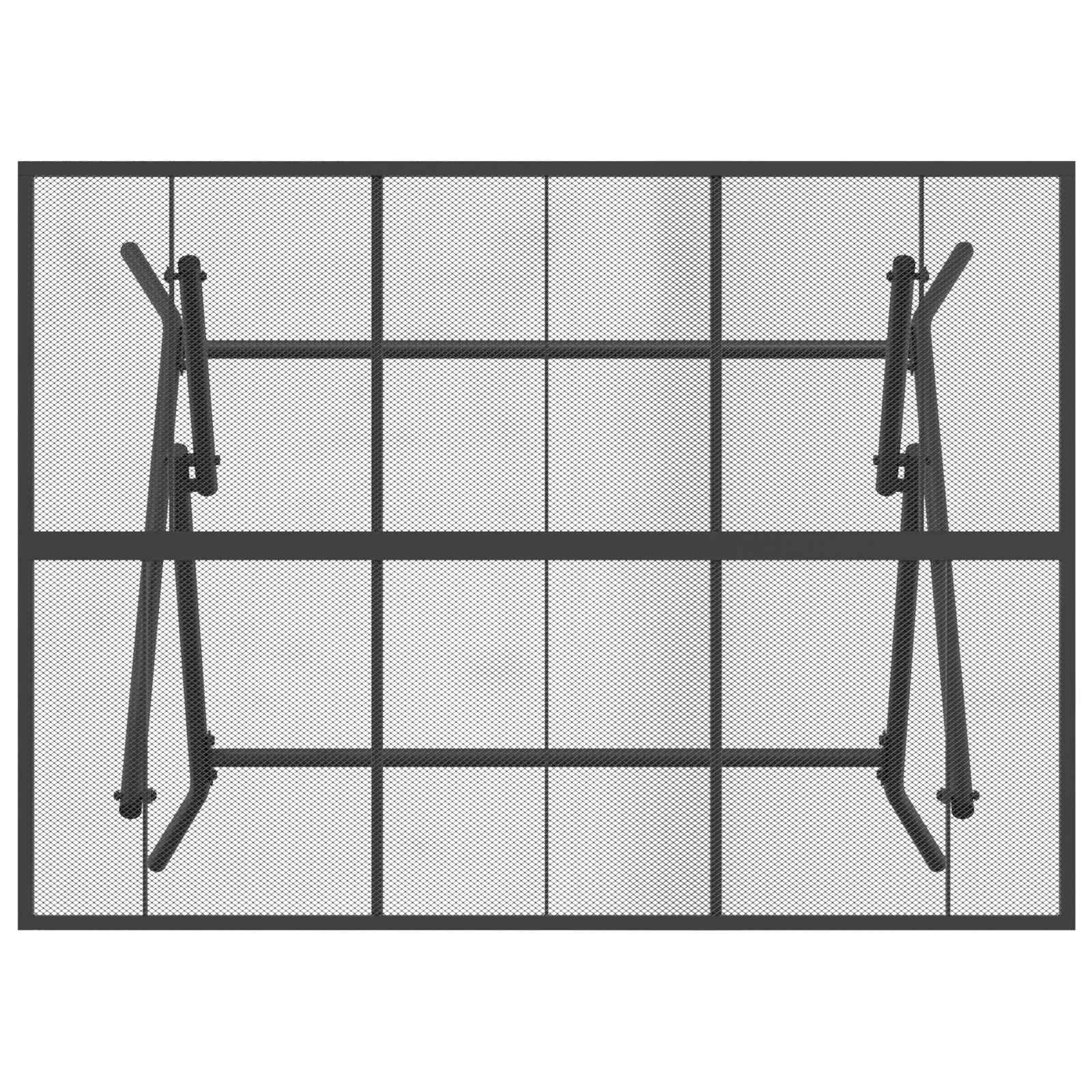 Juego de muebles de exterior 5 pcs Antracita Hierro y Acero