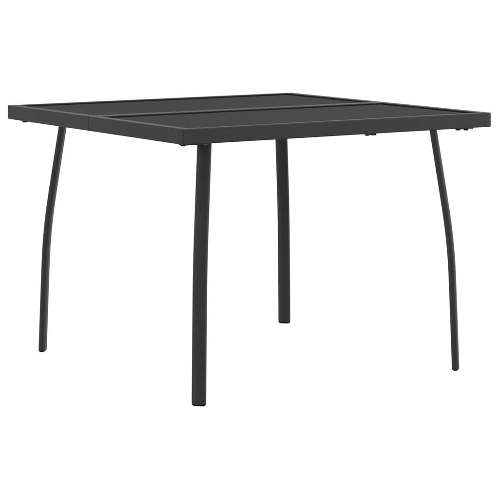 Juego de muebles de exterior 3 pcs Gris antracita