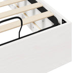 Estructura de Cama Ottoman 100 x 200 cm Pino macizo