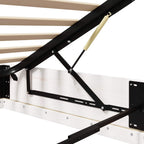 Estructura de Cama Ottoman 100 x 200 cm Pino macizo