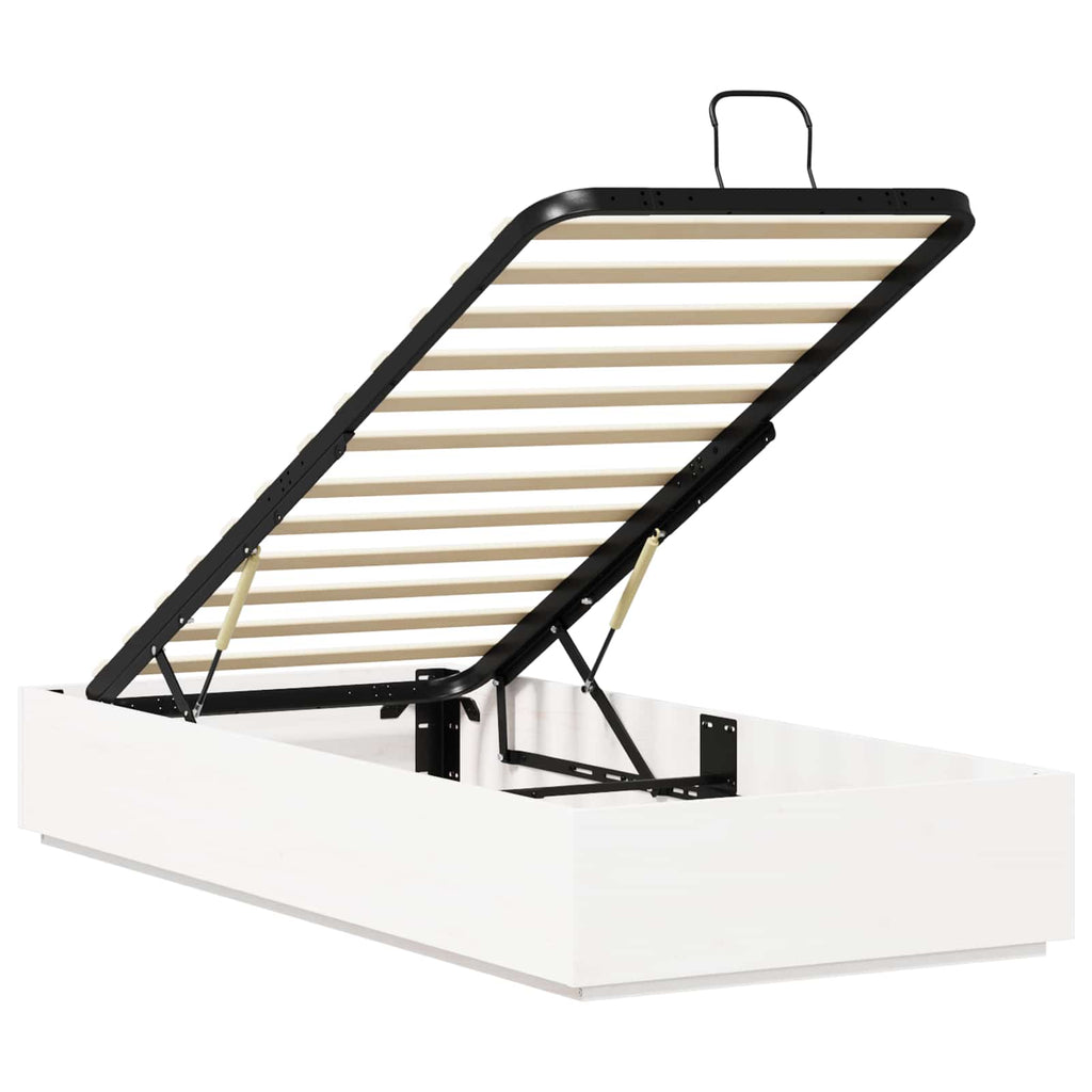 Estructura de Cama Ottoman 100 x 200 cm Pino macizo