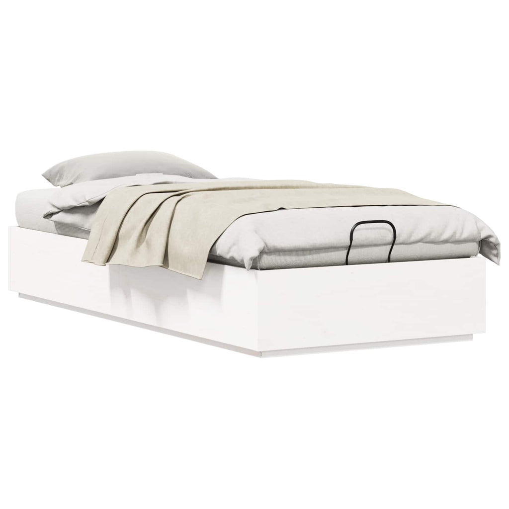 Estructura de Cama Ottoman 100 x 200 cm Pino macizo