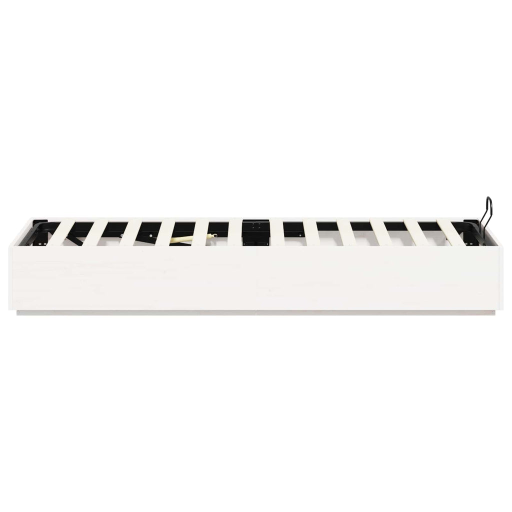 Estructura de Cama Ottoman 100 x 200 cm Pino macizo