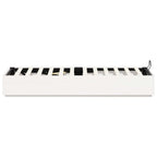 Estructura de Cama Ottoman 100 x 200 cm Pino macizo