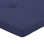 Cojín de exterior 2 pcs Azul marino 180 x 55 x 7 cm Tela