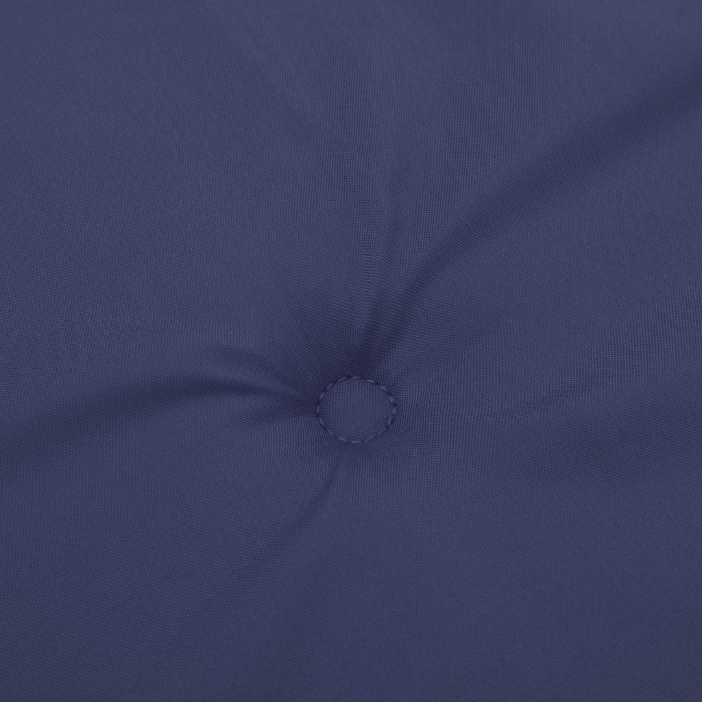 Cojín de exterior 2 pcs Azul marino 180 x 55 x 7 cm Tela