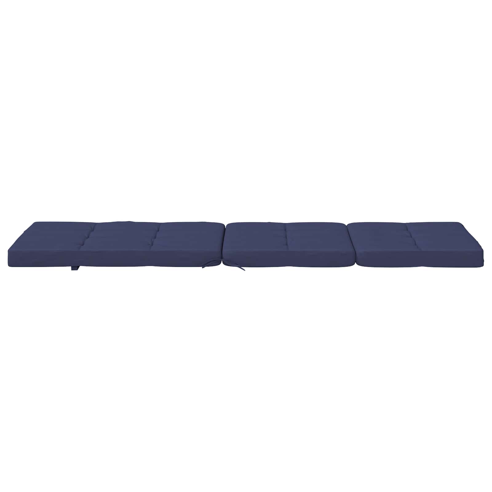 Cojín de exterior 2 pcs Azul marino 180 x 55 x 7 cm Tela