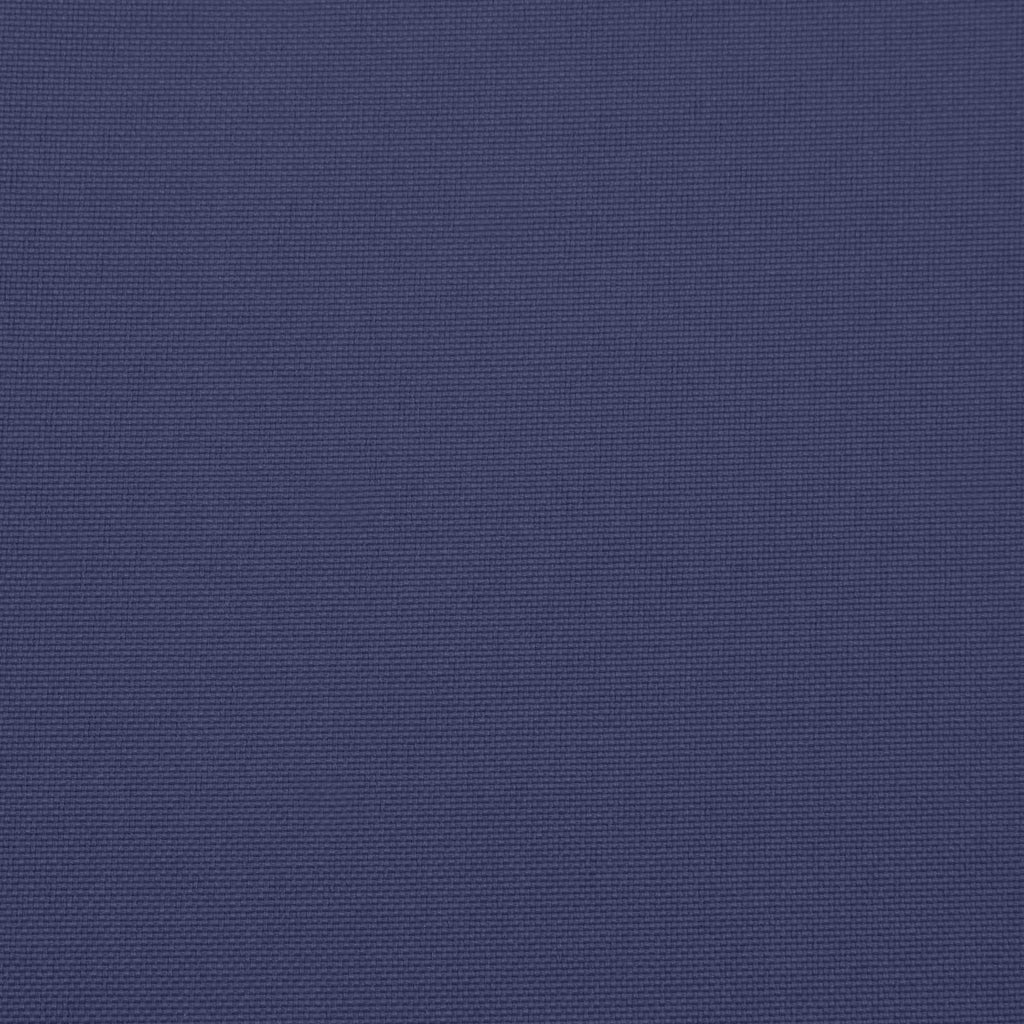 Cojín de exterior 2 pcs Azul marino 180 x 55 x 7 cm Tela