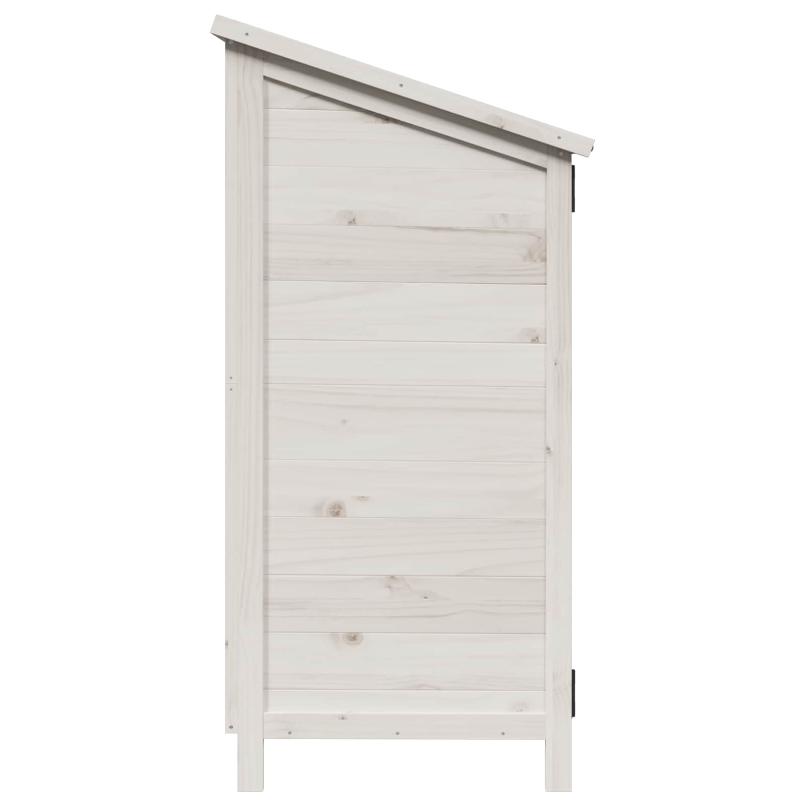 Cobertizo de Jardín Blanco 106,5 x 56 x 113,5 cm