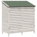 Cobertizo de Jardín Blanco 106 x 56 x 113,5 cm
