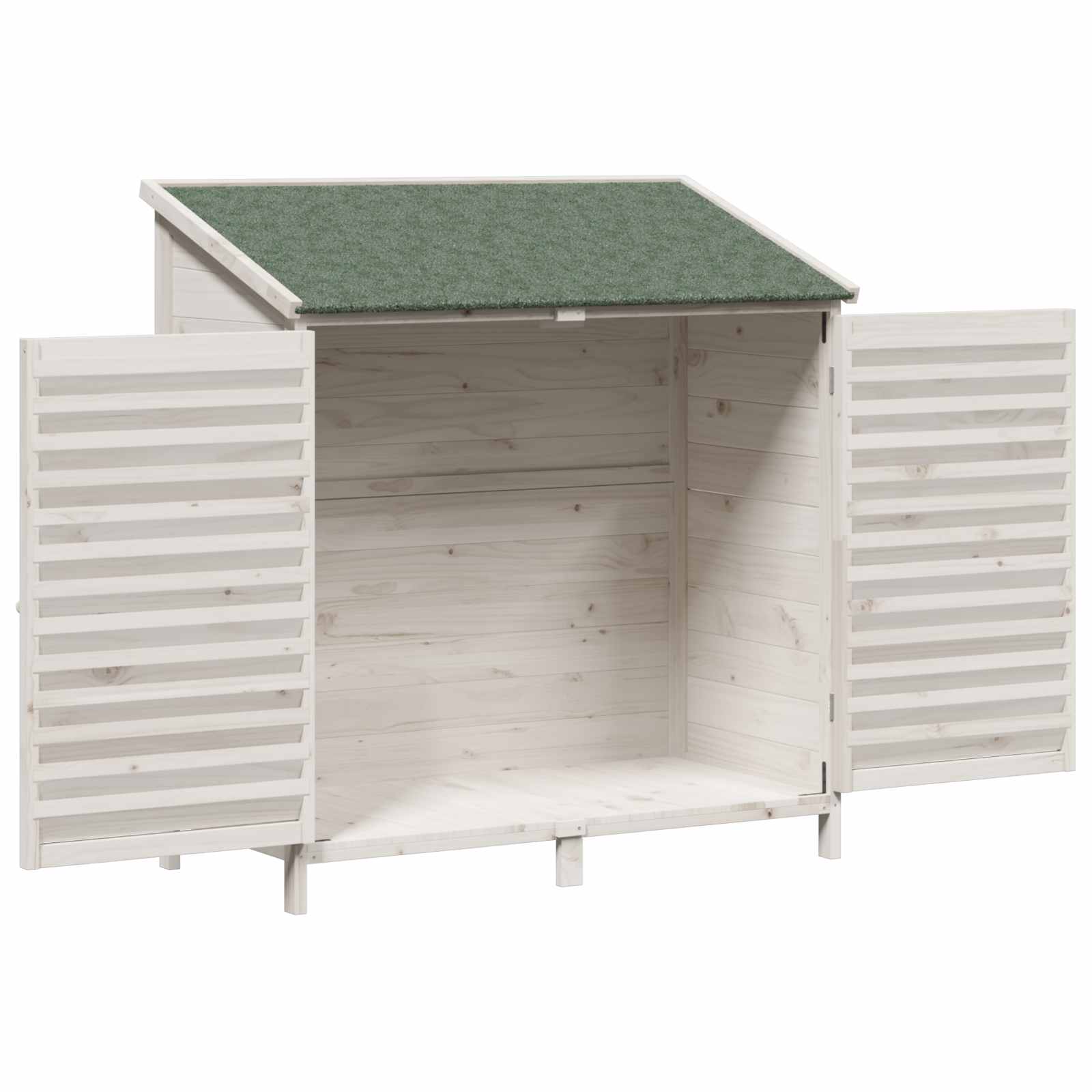Cobertizo de Jardín Blanco 106 x 56 x 113,5 cm