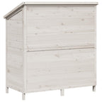 Cobertizo de Jardín Blanco 106 x 56 x 113,5 cm